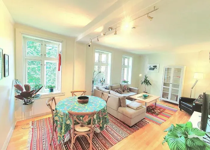 Charming Bright Apt In Quiet Area Of Grunerlokka